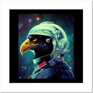 Crow In A SpaceSuit Posters and Art